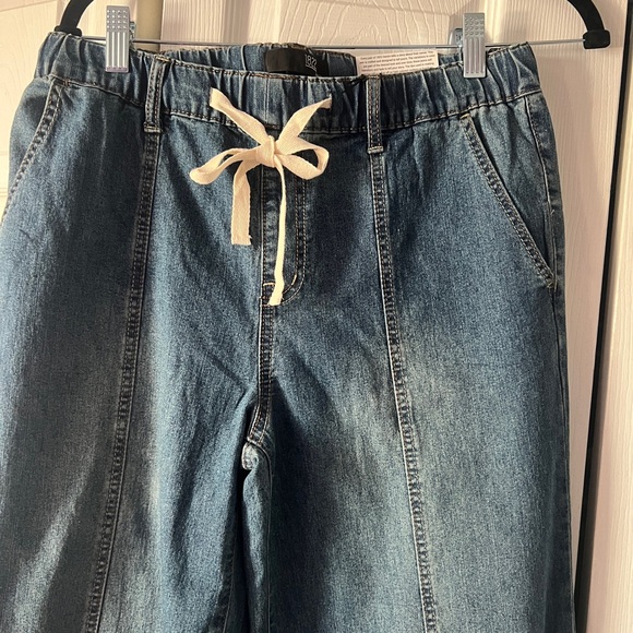 1822 Denim Blue Drawstring Jeans - Picture 7 of 13